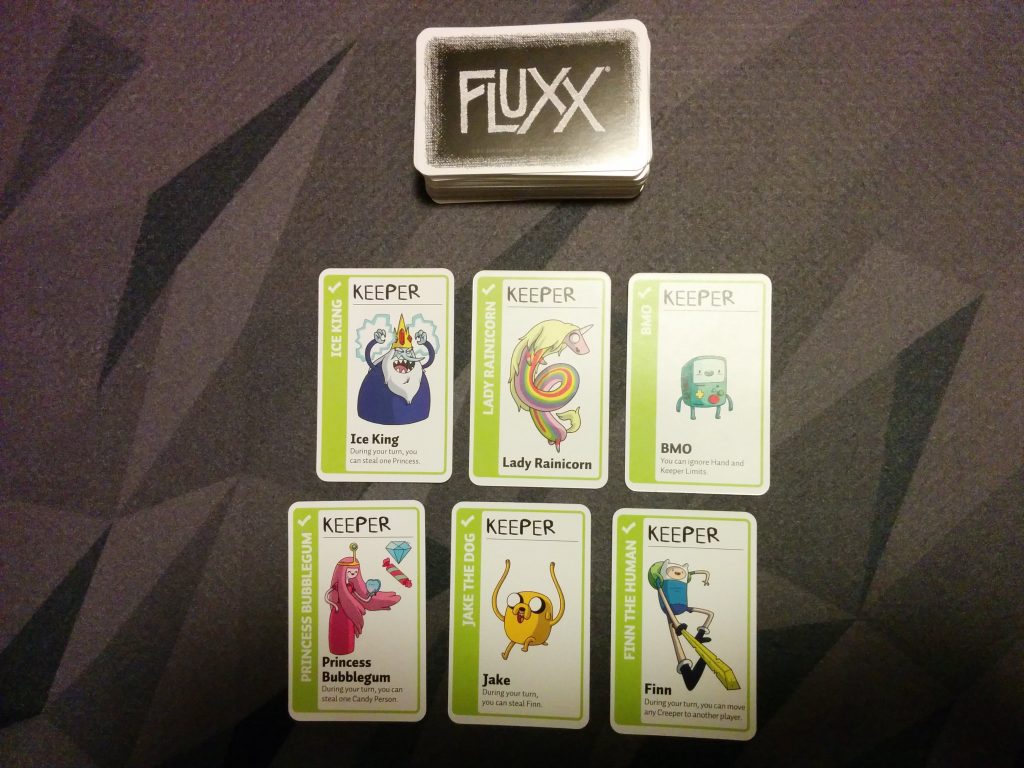 Adventure Time Fluxx Card Art